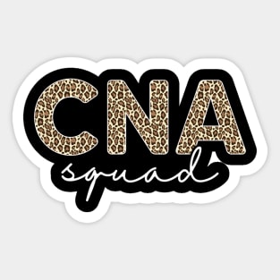 Cna Squad Cna Job Title Certified Nursing Assistant Employee Sticker